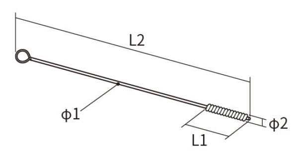 画像2: Vikan(ヴァイカン) パイプクリーナー (φ2、φ5、φ6mm3本セット) 5362 ※別途送料 (2)