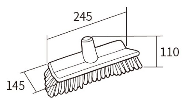 画像3: Vikan(ヴァイカン) アングルデッキブラシ 7047 ※別途送料 (3)