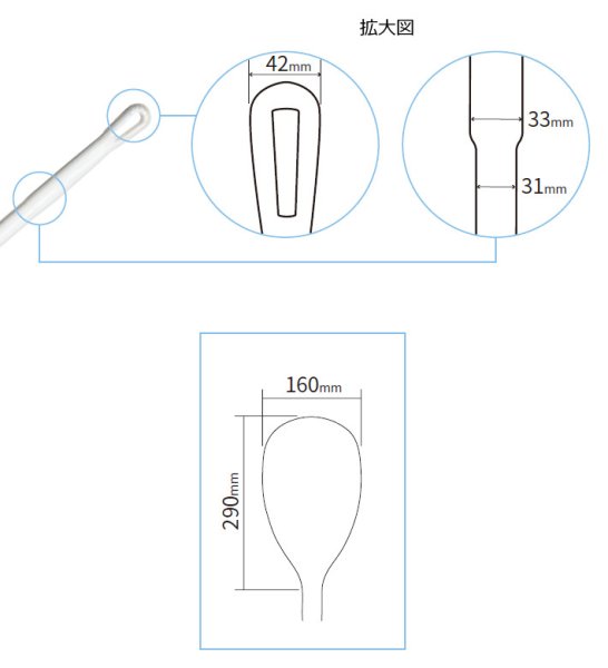 画像2: Vikan(ヴァイカン) ステアーパドル(870mm) 70075 ※別途送料 (2)