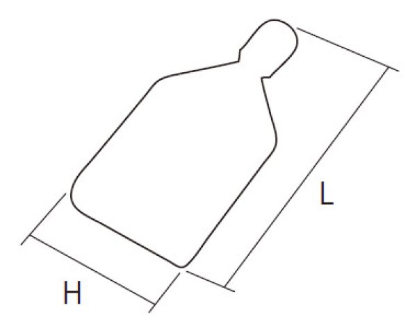 画像2: Vikan(ヴァイカン) バドルスクレーパー(ポリエチレン製) 7013 ※別途送料 (2)