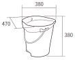 画像3: Vikan(ヴァイカン) ハイジーンバケット(20L) 5692 ※別途送料 (3)