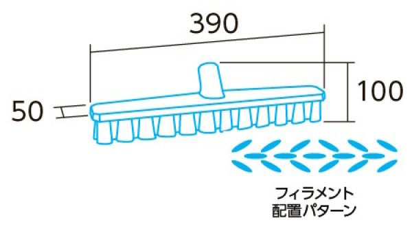 画像2: Vikan(ヴァイカン) USTデッキブラシ 7064 ※別途送料 (2)