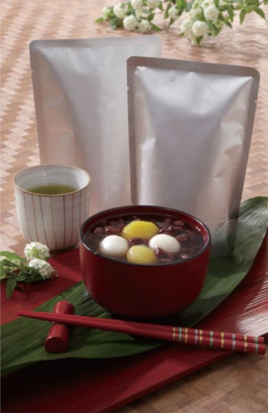 画像2: カウパック バリアー性 ハイレトルト(130℃)対応 アルミスタンド袋 NACF-TA0300 1ケース1,800枚入り (2)