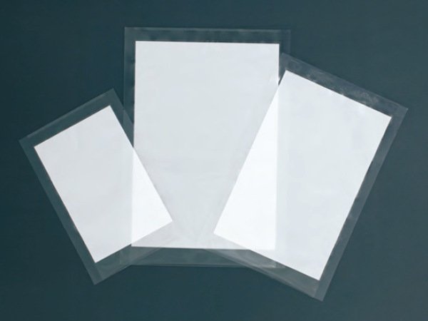 画像1: カウパック 片面白印刷 真空パック・ボイル対応 印字機適正 三方袋 NIJ-2030 1ケース2,000枚入り (1)