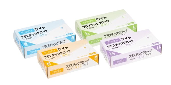 画像1: 大黒工業 Fresh+ 薄手 (粉なし・食品不可) 1ケース3,000枚 (100枚×30箱)入り ※個人宅配送不可・別途送料 (1)