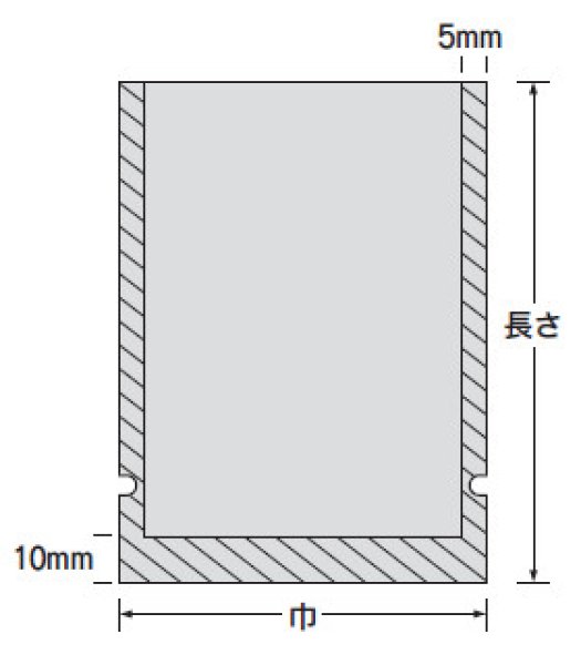 画像2: 福助工業 ナイロンポリ Eタイプ No.1 1ケース4,000枚入り (2)