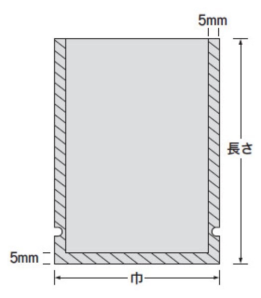 福助工業 ナイロンポリ袋 Fタイプ No.25 1ケース2,000枚入り