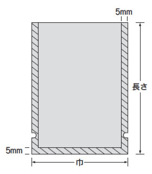 画像3: 福助工業 ナイロンポリ NLタイプ 24-35 1ケース1,200枚入り (3)