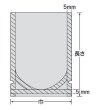 画像2: 福助工業 ナイロンポリ袋 VT-Uタイプ 14-26 1ケース2,000枚入り (2)