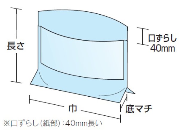 画像3: 福助工業 パノラマパック KBB14-16未晒無地P 1ケース4,000枚入り (3)