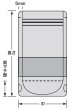 画像2: 福助工業 スタンドチャック袋クラフトタイプ(窓付き) No.16-26 1ケース800枚入り (2)