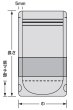 画像2: 福助工業 スタンドチャック袋クラフトタイプ(窓付き) No.11-21 1ケース1,500枚入り (2)