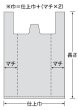 画像2: 福助工業 業務用ポリ袋 レジ袋式ゴミ袋 45L用 半透明 1ケース600枚入り (2)