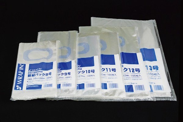 画像2: ホリアキ ラップイン 新鮮パック(OPPボードン袋) プラマークなし 20μタイプ 7号 1ケース5,000枚入り ※個人宅配送不可 (2)