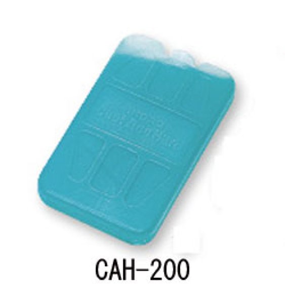 画像1: イノアック 蓄冷剤(保冷剤) プラスチック容器タイプ CAH-200 (0℃グレード) 1ケース80個入り (1)