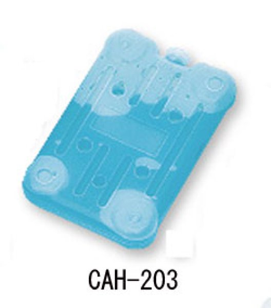 画像1: イノアック 蓄冷剤(保冷剤) プラスチック容器タイプ CAH-203 (0℃グレード) 1ケース80個入り (1)