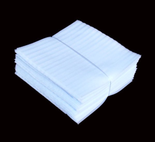 画像3: 緩衝材(高発泡ポリエチレンシート) ミラマットカット品 (400×400mm) 500枚セット (3)