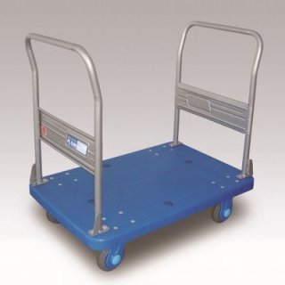 カナツー 台車 静音シリーズ PLA300-D-DS (ストッパー付き・両
