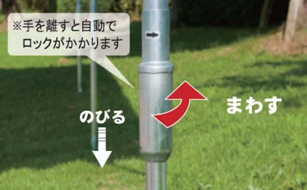 画像2: 岸工業 ブルドックテント スロープ 3号 (パイプ・天幕セット) ※個人宅配送不可・別途送料 (2)