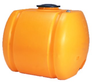 中古品 水タンク コダマ タマローリー800リットルイエロー AT800N