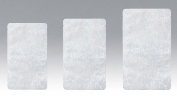 画像2: 明和産商 ボイル用(100℃) 雲流印刷 真空包装 三方袋 WL-1217 H 1ケース4,000枚入り (2)