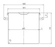 画像2: 日東金属工業 ステンレス 汎用容器(取っ手式) ST-43 ※別途送料 (2)