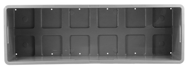 画像2: 岐阜プラスチック工業 TP規格コンテナー 大型軽量タイプ TP-393L ※出荷単位(2個)未満別途送料 (2)