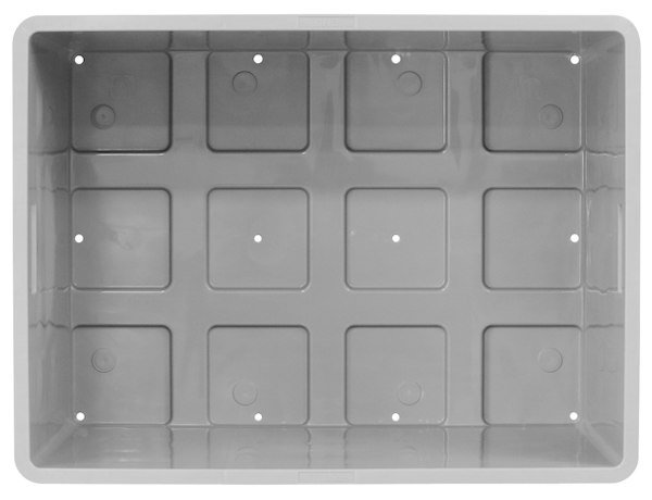 画像2: 岐阜プラスチック工業 TP規格コンテナー 大型軽量タイプ TP-464L ※出荷単位(2個)未満別途送料 (2)