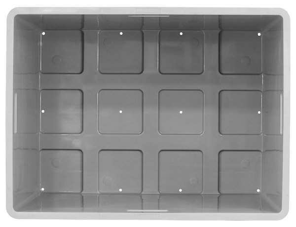 画像2: 岐阜プラスチック工業 TP規格コンテナー 大型軽量タイプ TP-465L-G (2)