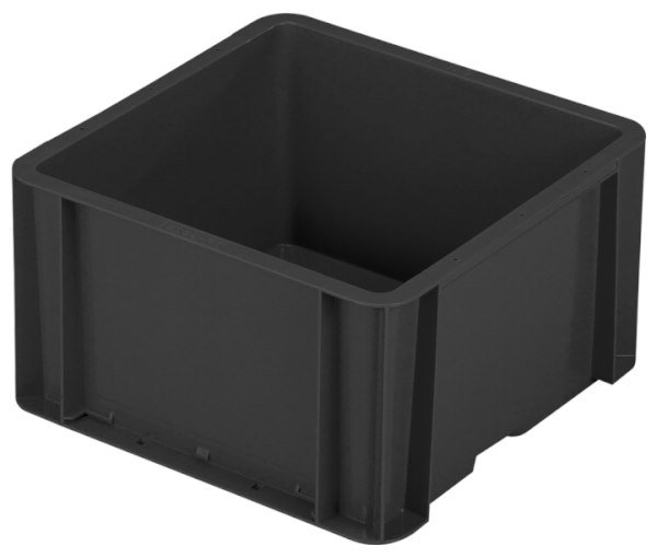 画像1: 岐阜プラスチック工業 TP規格 導電性コンテナー TP-332B 導電 ※出荷単位(5個)未満別途送料 (1)