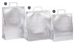 画像1: 酒井化学工業 保冷袋 ミナクールパック CG11 アイス用手提げ角底袋 Sサイズ 1ケース100枚入り ※個人宅別途送料 (1)