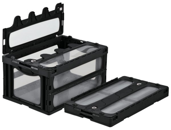 画像5: 三甲株式会社(サンコー) 折りたたみコンテナ マドコン(蓋付き) マドコン C-75B ※個人宅追加送料・出荷単位(5個)未満別途送料 (5)