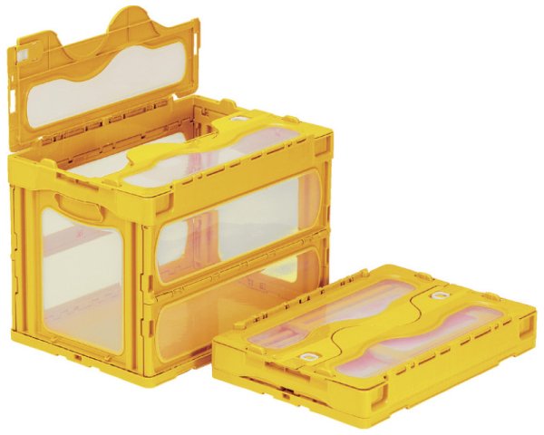 画像6: 三甲株式会社(サンコー) 折りたたみコンテナ マドコン(蓋付き) マドコン C-60B ※個人宅追加送料・出荷単位(5個)未満別途送料 (6)