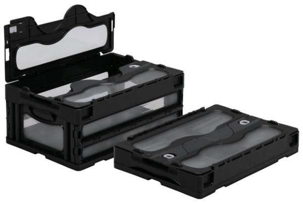 画像5: 三甲株式会社(サンコー) 折りたたみコンテナ マドコン(蓋付き) マドコン C-30B ※個人宅追加送料・出荷単位(5個)未満別途送料 (5)