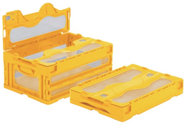 画像6: 三甲株式会社(サンコー) 折りたたみコンテナ マドコン(蓋付き) マドコン C-30B ※個人宅追加送料・出荷単位(5個)未満別途送料 (6)