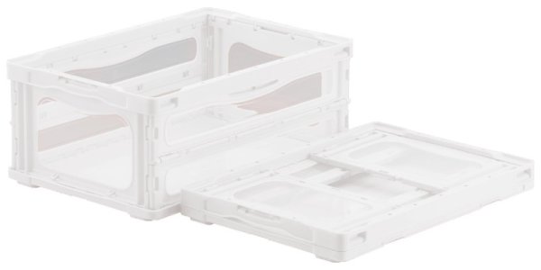 画像4: 三甲株式会社(サンコー) 折りたたみコンテナ マドコンライト(蓋なし) O-30B ※個人宅追加送料・出荷単位(5個)未満別途送料 (4)