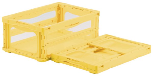 画像5: 三甲株式会社(サンコー) 折りたたみコンテナ マドコンライト(蓋なし) O-30B ※個人宅追加送料・出荷単位(5個)未満別途送料 (5)