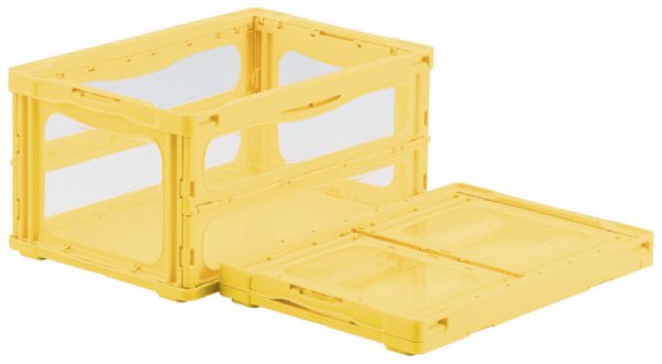 画像5: 三甲株式会社(サンコー) 折りたたみコンテナ マドコンライト(蓋なし) O-40B ※個人宅追加送料・出荷単位(5個)未満別途送料 (5)