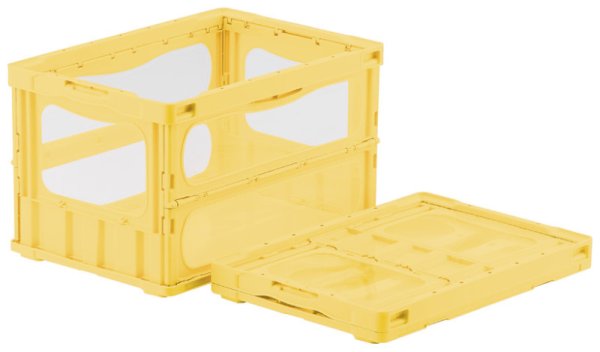 画像5: 三甲株式会社(サンコー) 折りたたみコンテナ マドコンライト(蓋なし) O-50B ※個人宅追加送料・出荷単位(5個)未満別途送料 (5)