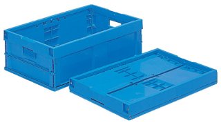 オリコン 30A （底面突起有り） サンコー （三甲）　折りたたみ式　40個 オリコン 30A （底面突起有り） サンコー （三甲） 折りたたみ式