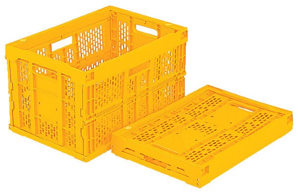 画像2: 三甲株式会社(サンコー) 折りたたみコンテナー 蓋なしタイプ オリコン 50A ※個人宅追加送料・出荷単位(5個)未満別途送料 (2)