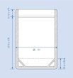 画像2: セイニチ ラミジップチャック袋 アルミスタンドタイプ 特大サイズ (AL) AL-34L 1ケース300枚入り (2)