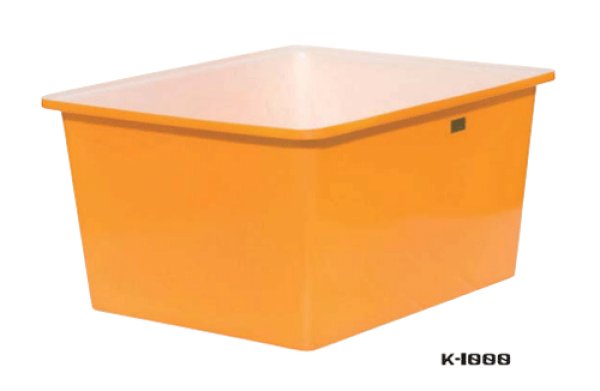 画像1: スイコー K型(角型)容器 K-1000 ※個人宅配送不可 (1)