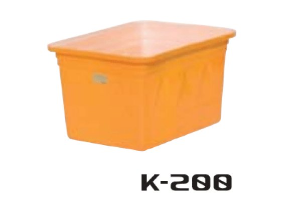 画像1: スイコー K型(角型)容器 K-200 ※個人宅配送不可 (1)