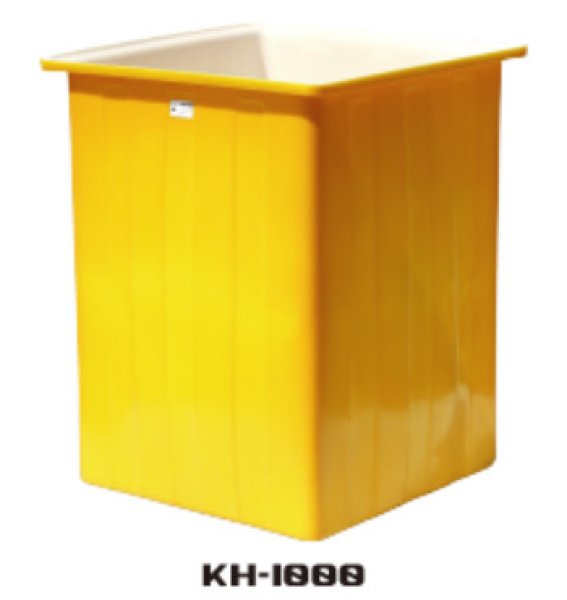 画像1: スイコー KH型(角型)容器 KH-1000 ※個人宅配送不可 (1)