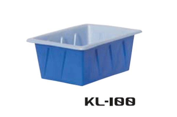 画像1: スイコー KL型(角型・浅型)容器 KL-100 ※個人宅配送不可 (1)