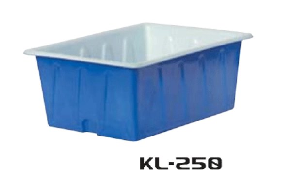 画像1: スイコー KL型(角型・浅型)容器 KL-250 ※個人宅配送不可 (1)
