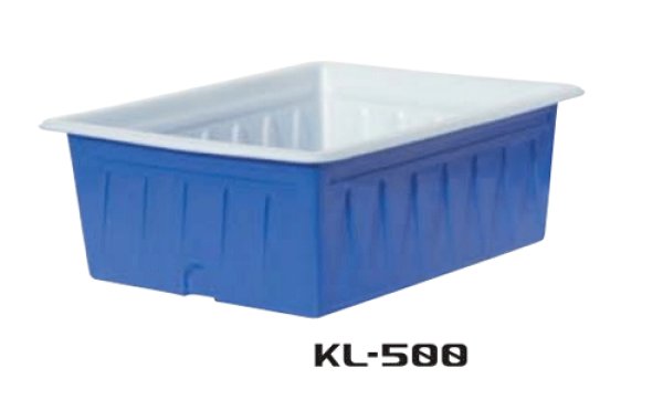画像1: スイコー KL型(角型・浅型)容器 KL-500 ※個人宅配送不可 (1)