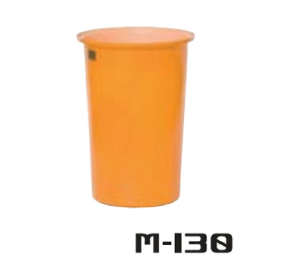 画像1: スイコー M型(丸型)容器 M-130 ※個人宅配送不可 (1)