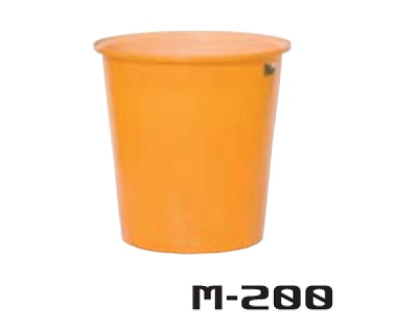画像1: スイコー M型(丸型)容器 M-200 ※個人宅配送不可 (1)